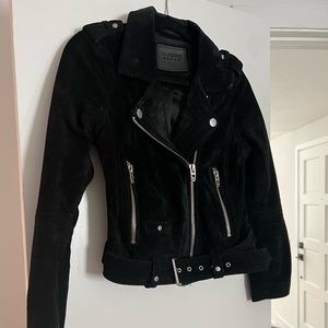 Blank NYC Black Moto Jacket Size S